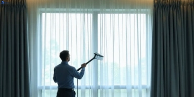 Commercial drapes cleaning service park-orchards-vic hotels offices