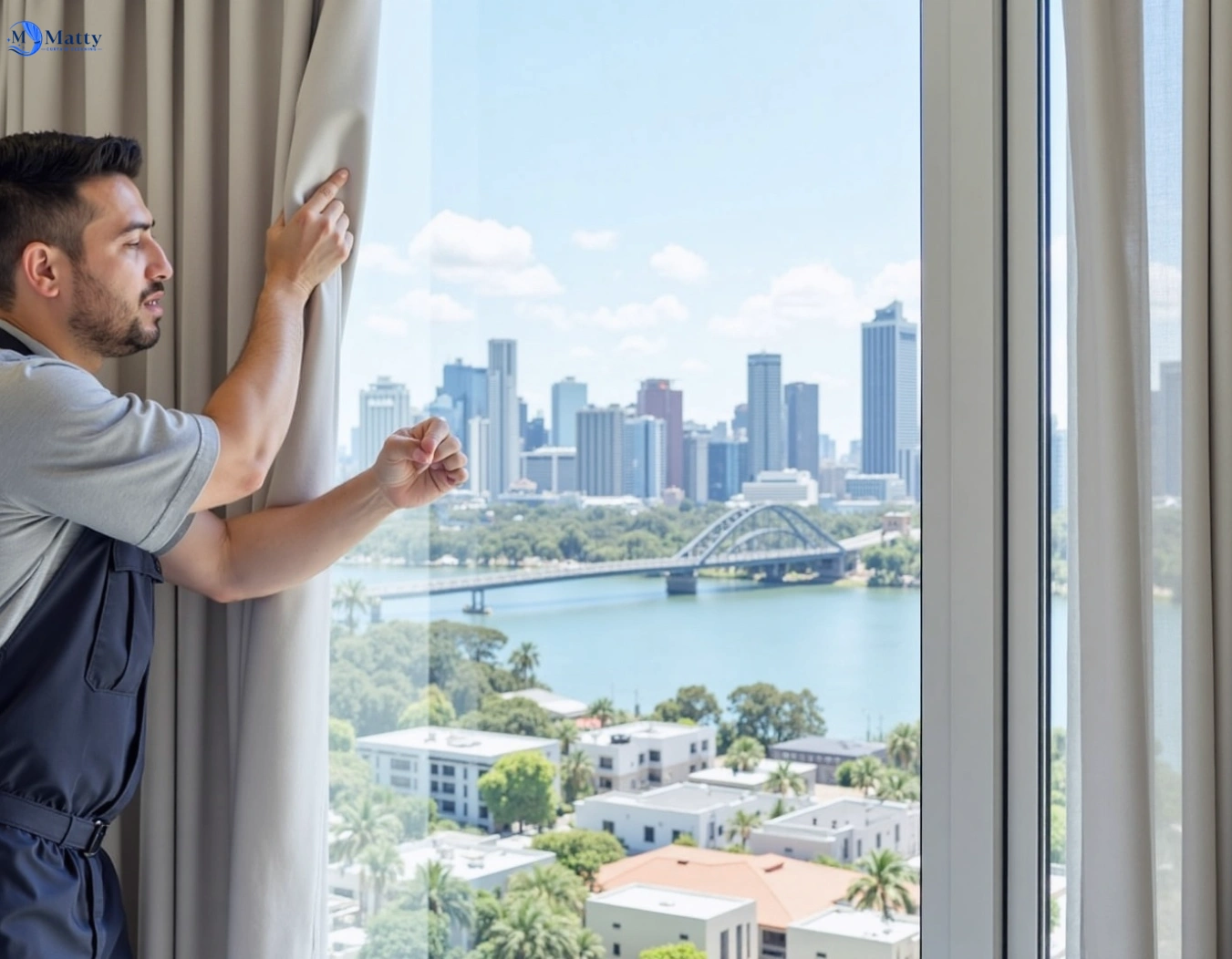 Professional curtain steam cleaning service park-orchards-vic QLD by Matty Curtain Cleaning